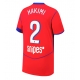Paris Saint-Germain Achraf Hakimi #2 Tredje matchtröja 2025-26 Kortärmad Billigt